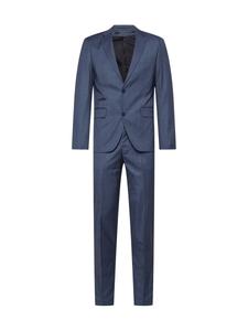 Приталенный костюм Lindbergh, цвет Smoke blue/Dusty blue