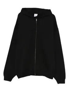 Худи из хлопка Garderobe Vetements, черный