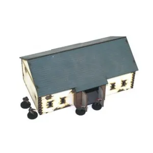 Трешинг-амбар (предварительно покрашенный), World at War - Buildings & Terrain (20mm)