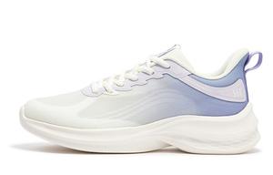 Кроссовки женские с низким верхом Feathers белые/слегка виноградно-фиолетовые 361°