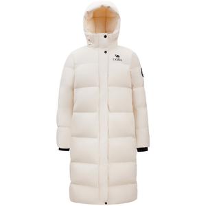 Пуховик для экстремальных холодов женский CAMEL, warm белый