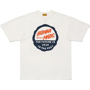 Футболка с принтом HUMAN MADE, белый