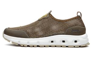 Ботинки для речного треккинга мужские цвета хаки Jeep