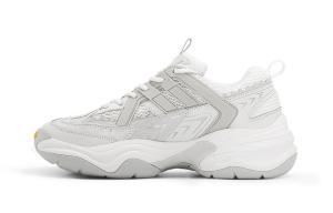 Низкие массивные кеды унисекс серые VILNEX, Light Gray/Ecru