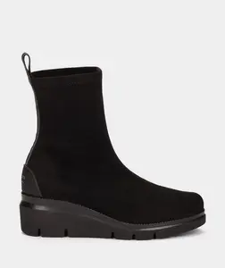 Женские ботинки из эластичной ткани на танкетке Weekend by Pedro Miralles, черный