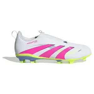 Футбольные бутсы adidas Predator League Laceless FG/MG kids, белый
