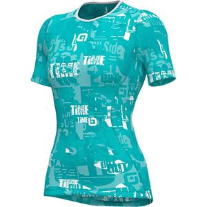 Базовый слой с коротким рукавом Alé Break, синий