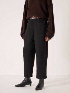 Брюки с расклешенным силуэтом Barrel Leg HUSH, Black