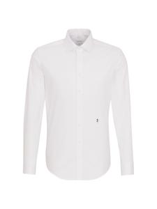 Рубашка делового кроя Slim Fit SEIDENSTICKER, белый
