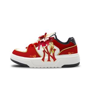 MLB Массивные лоу-топ скейтерские кроссовки unisex красный белый