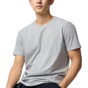 Футболка унисекс серая UNIQLO, серый