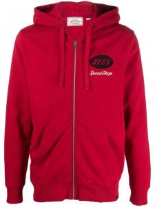 Худи Tin Lizzie на молнии Deus Ex Machina, красный