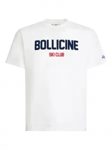 Футболка с круглым вырезом Mc2 Saint Barth, белый