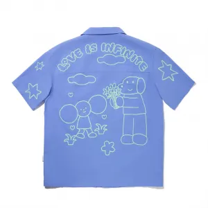 Li-Ning x TAKASHA,LIANMINGKUAN Футболка Unisex Harmony Blue