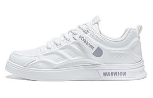 Кроссовки WARRIOR Skateboarding Shoes Men Low-top White, белый