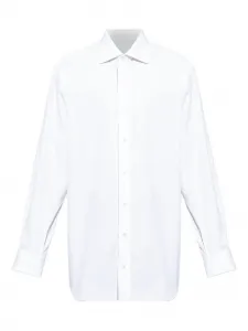 Рубашка с длинными рукавами Brioni, белый