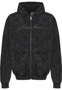 Худи с капюшоном на молнии Karl Kani, Black