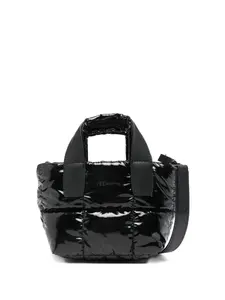 Мини стеганая сумка-тоут Veecollective, черный