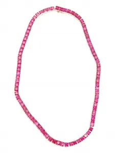 Колье Tennis Izabel Display, розовый