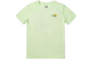 Футболка женская зеленая The North Face