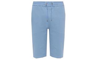 Шорты для бега с эластичной талией на шнурке BALMAIN, синий