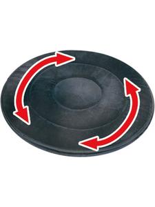 Wenko Вращающаяся подушка черного цвета