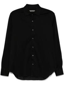 Corneliani рубашка из джерси, черный