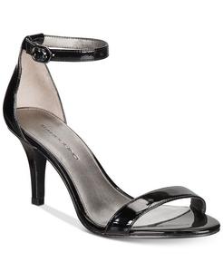 Женские классические сандалии Madia с открытым носком Bandolino, цвет Black Patent