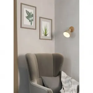 Потолочный светильник ARRECIFE, накладной светильник, сталь, E27, IP20, лампа для спальни, коридорная лампа, E27, 1 шт. спот, H23,5 x Ø14,5 см, коричневый, матовый никель, 1x28 Вт, без лампы. Eglo, Braun, nickel-matt sandfarben