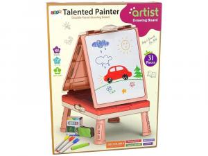 Многофункциональный двусторонний китайский игровой стол 3в1 Lean Toys