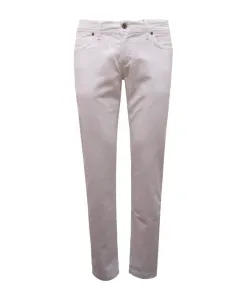 Стильные очень обтягивающие брюки Dolce & Gabbana, белый