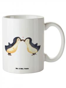 Кружка XL Penguin Love Mug Without Saying, белая Mr. & Mrs. Panda