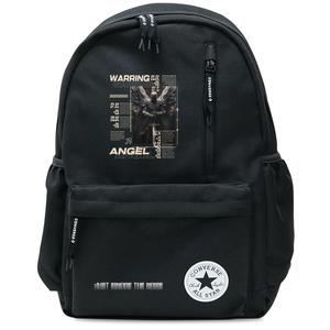 Converse Полиэстеровый рюкзак среднего размера унисекс черный, Battle Angel