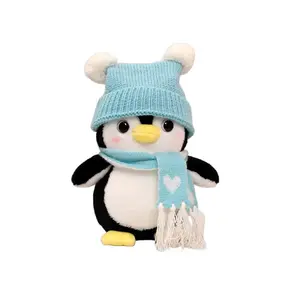 Милый дизайн плюшевая игрушка пингвин коллекция для сна 25см/35см высота Princess lovers, синий