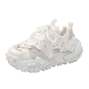 Dragon Dance Женские белые кроссовки Low Top Chunky, цвет White