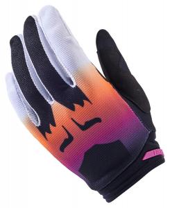 Женские перчатки 180 Flora Fox, черный/розовый