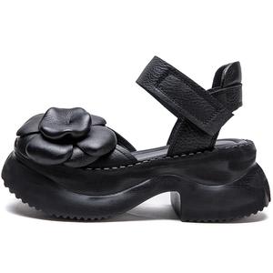 Jay Женские туфли на платформе с массивным каблуком черные, цвет Black