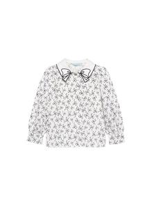 Рубашка regular fit 5613 Abel & Lula, белый