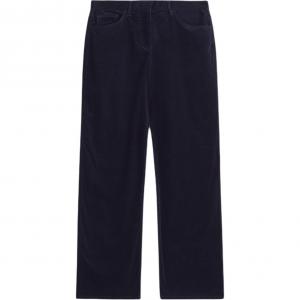 COS Женские повседневные брюки темно-синего цвета