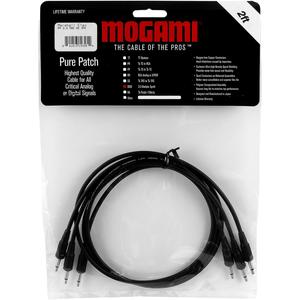 Кабели Mogami Pure Patch Modular Synth VC — 3 шт., 2 фута.