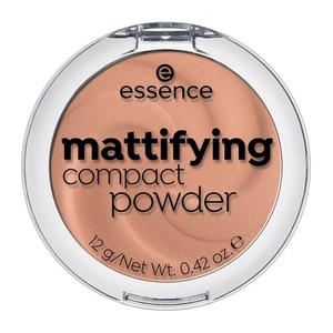 Пудра для лица mattifying compact powder Essence, 02 - soft beige, вес 12 гр.