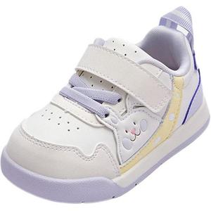 BALABALA Скользостойкие износостойкие низкие детские ботинки White Purple Infant And Toddler