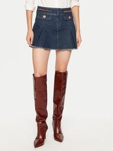 Джинсовая юбка стандартного кроя Guess, синий