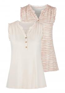 Топ LASCANA, бежевый