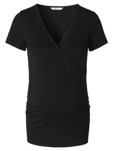 Рубашка для кормящих матерей Banu черного цвета Noppies