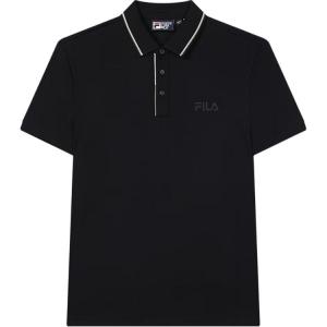 FILA Поло Heritage для мужчин Jet Black