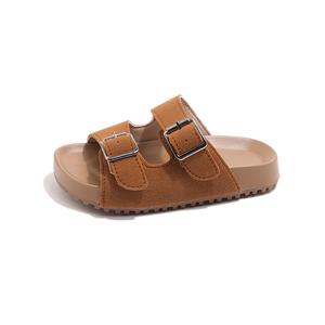 Детские шлепанцы для детей от 3 до 7 лет TONYBEAR, коричневый