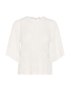 Kaffe Свитер 'Natalie' в белом цвете