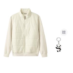 Skechers Куртка Yazhuan Series мужская миндально-молочный белый, Almond Milk White+Giveaway