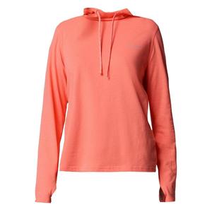 COLUMBIA Мягкая, влагоотводящая толстовка с капюшоном и солнцезащитным фактором UPF 50 для женщин — худи Sun Trek LS